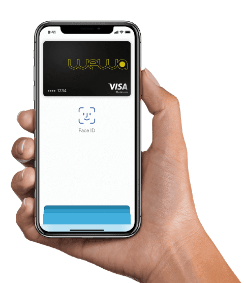 加入安信WeWa VISA卡至Apple Pay
