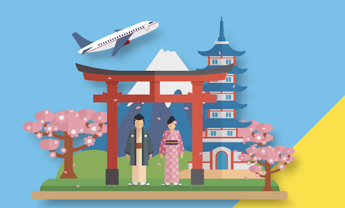 單人來回日本標準客位機票